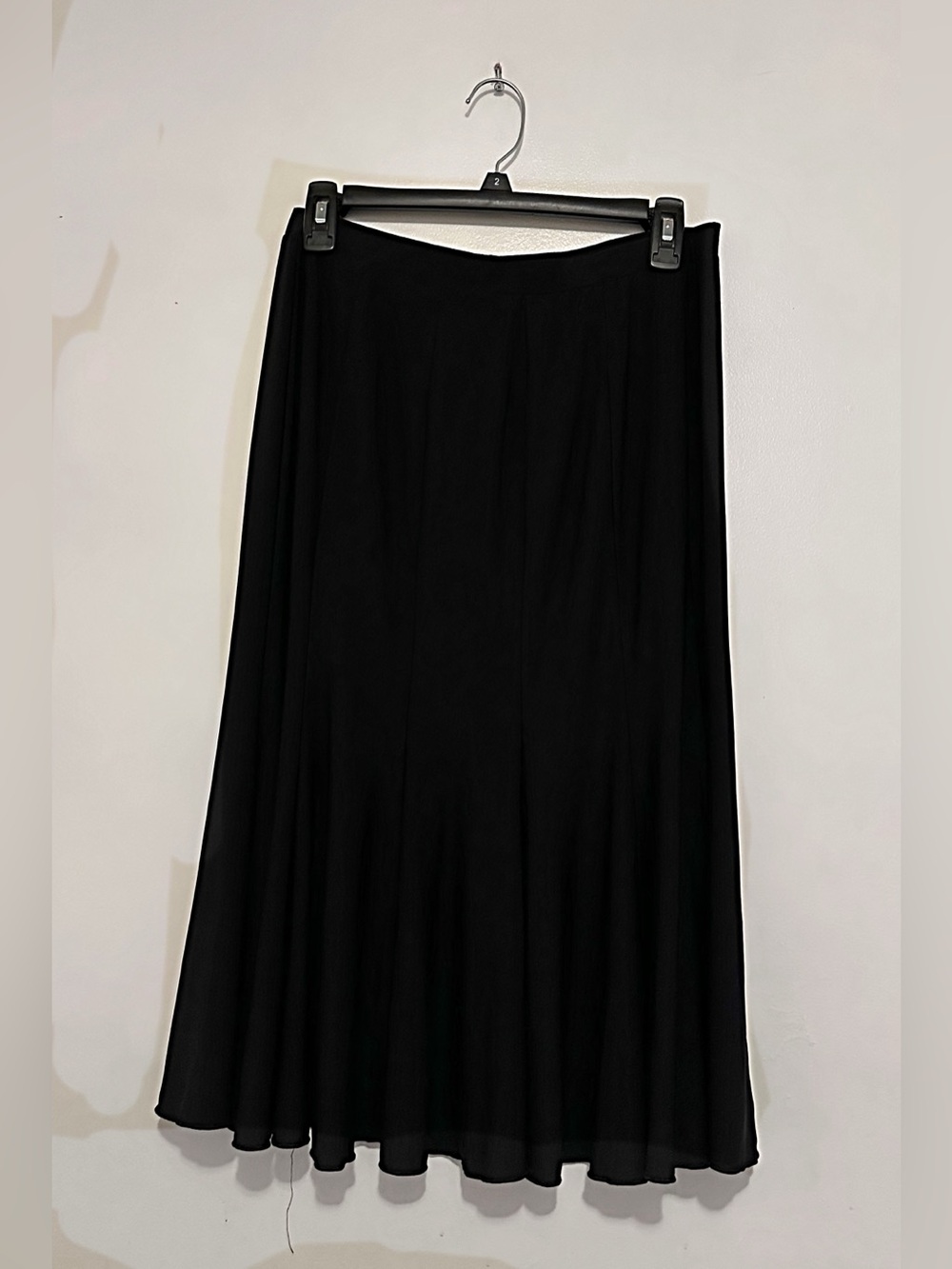 Women's Black Midi Skirt